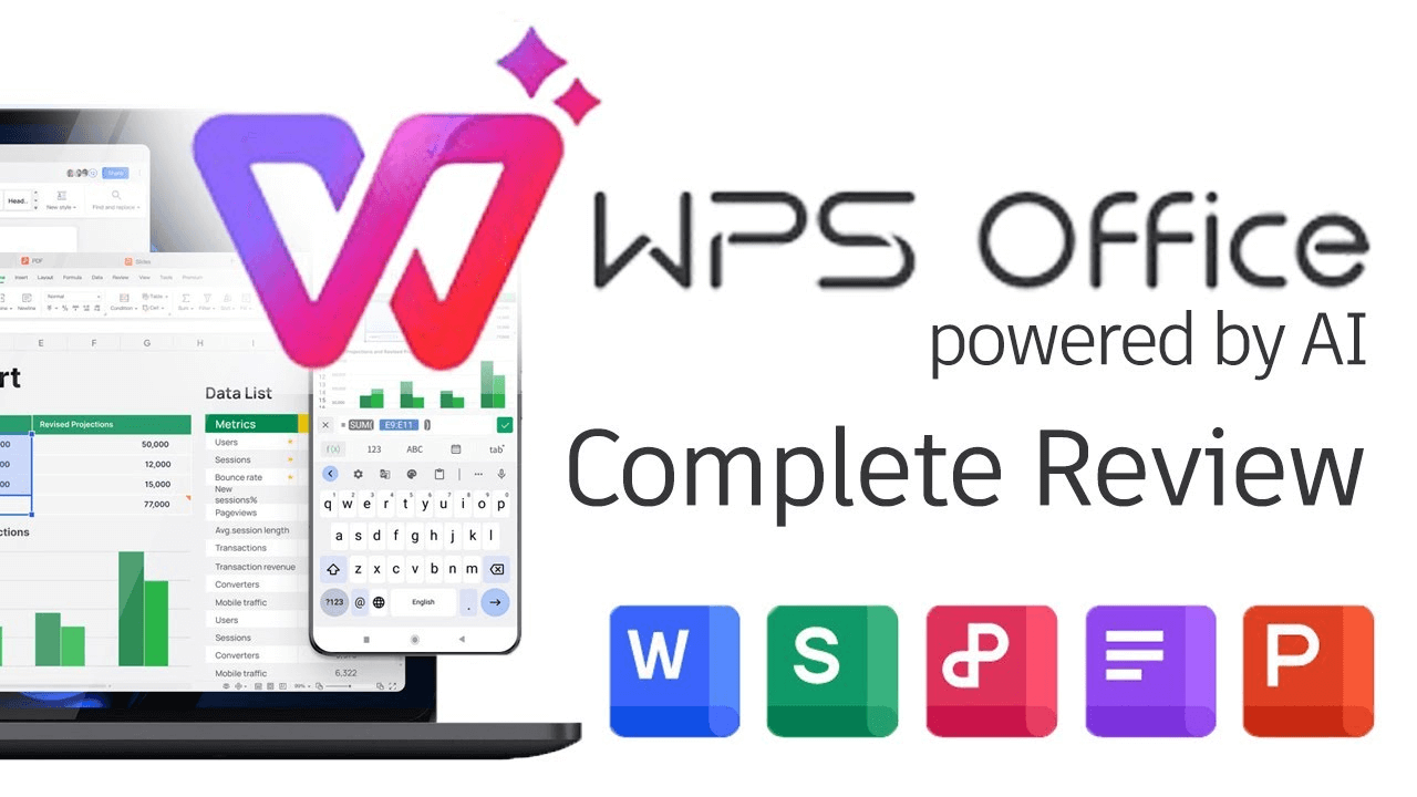 WPS AI智能写作助手，一键生成PPT，智能数据分析